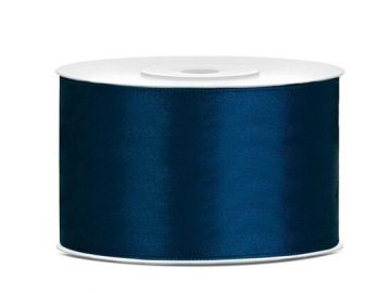 Budget Satinband - Pro Rolle - 50mm - Navy