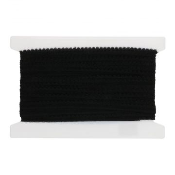 Dessous - Spitzenband Elastisch - 15mm - Black