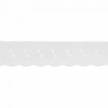 Dessous Elastische Spitze Faltbar - White