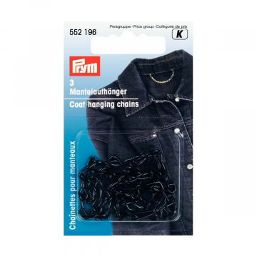 Prym - Mantelaufhänger 3 stück - Black