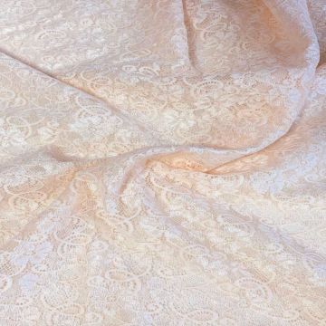 Lace - Flowers and Barok - Soft Light Salmon