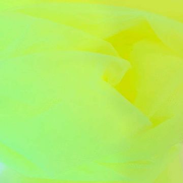 Tüll Feuerhemmend - 280cm - Neon Yellow