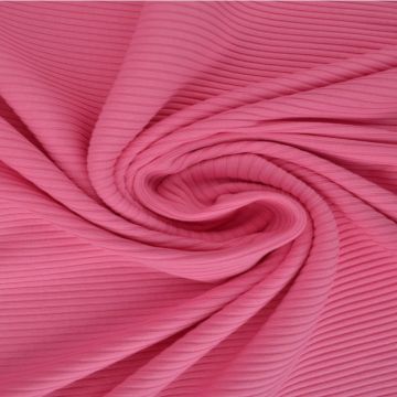 Stretchy Rib Jersey - 08 - Bubblegum Pink